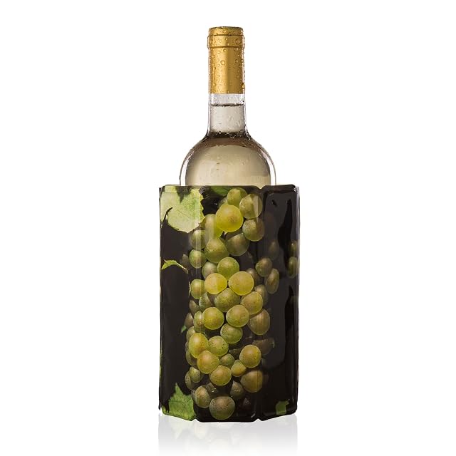 Manchette Vacu Vin Rapid Ice enroulée autour d'une bouteille